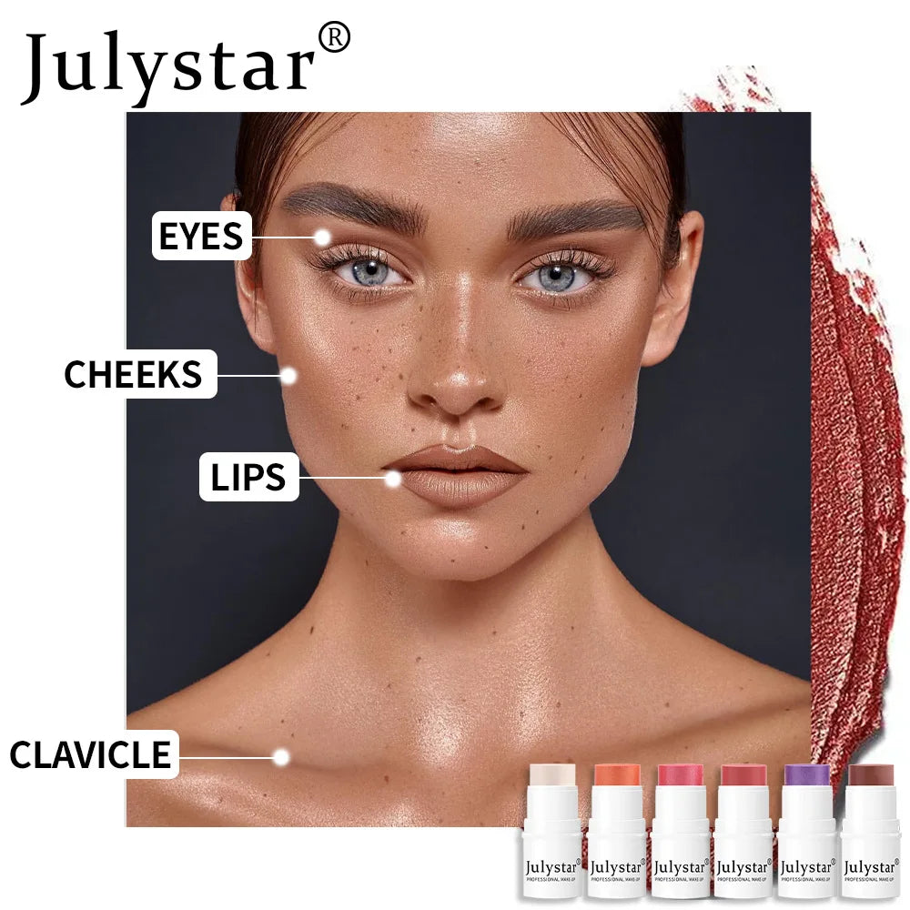 6 Colors Velvet Matte Blush Cream Cup?proof Long?lasting Non?fading Easy To Blend Face Blush Facial Makeup Cosmetics
