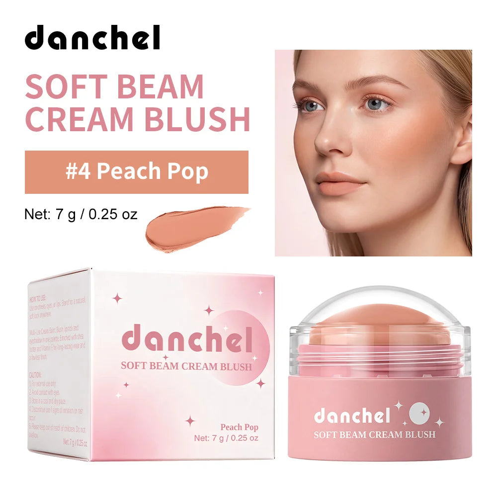 Soft Beam Blush Cream Multi Purpose Lipstick, Eye Shadow, Powder Blusher Long Lasting Makeup Smooth Creamy Texture Blusher Cream - AliExpress 66