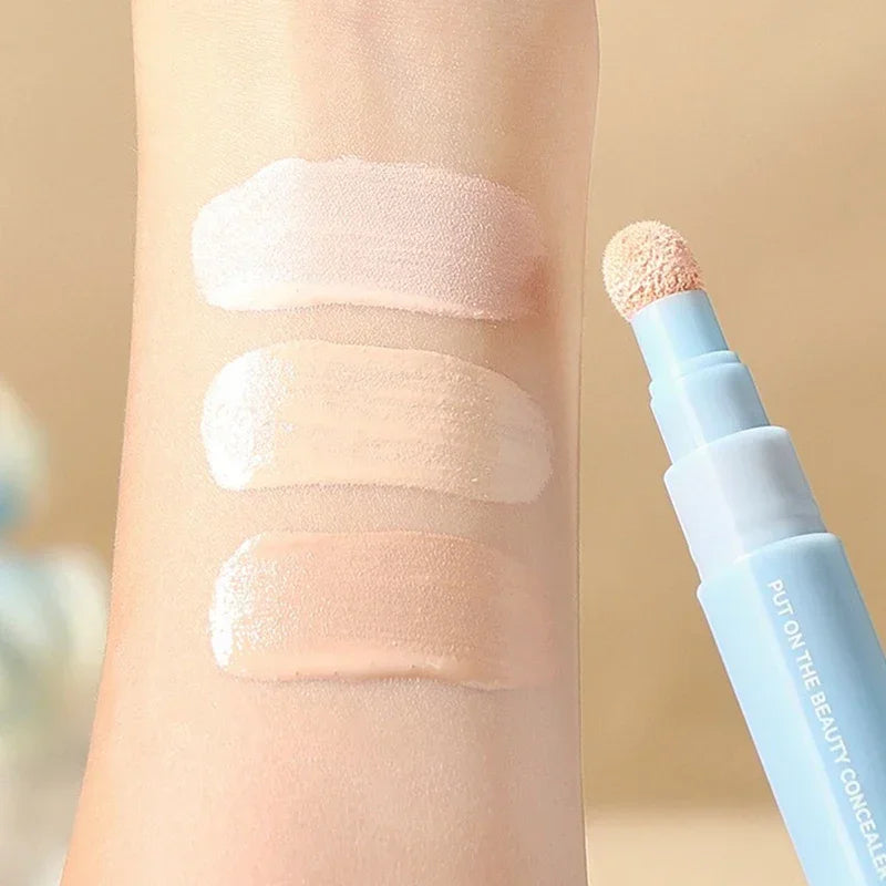 Liquid Concealer Pen Highlighter Stick Full Cover Contouring Foundation Brightener Dark Circles Freckles Acne Contouring Makeup - AliExpress 66
