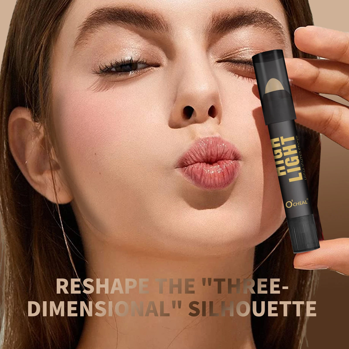 Professional Contour Stick Highlighter Concealer Silkworm Nose Shadow Makeup Pen for Face Sculpting and Highlighting Cosmetics - AliExpress 66