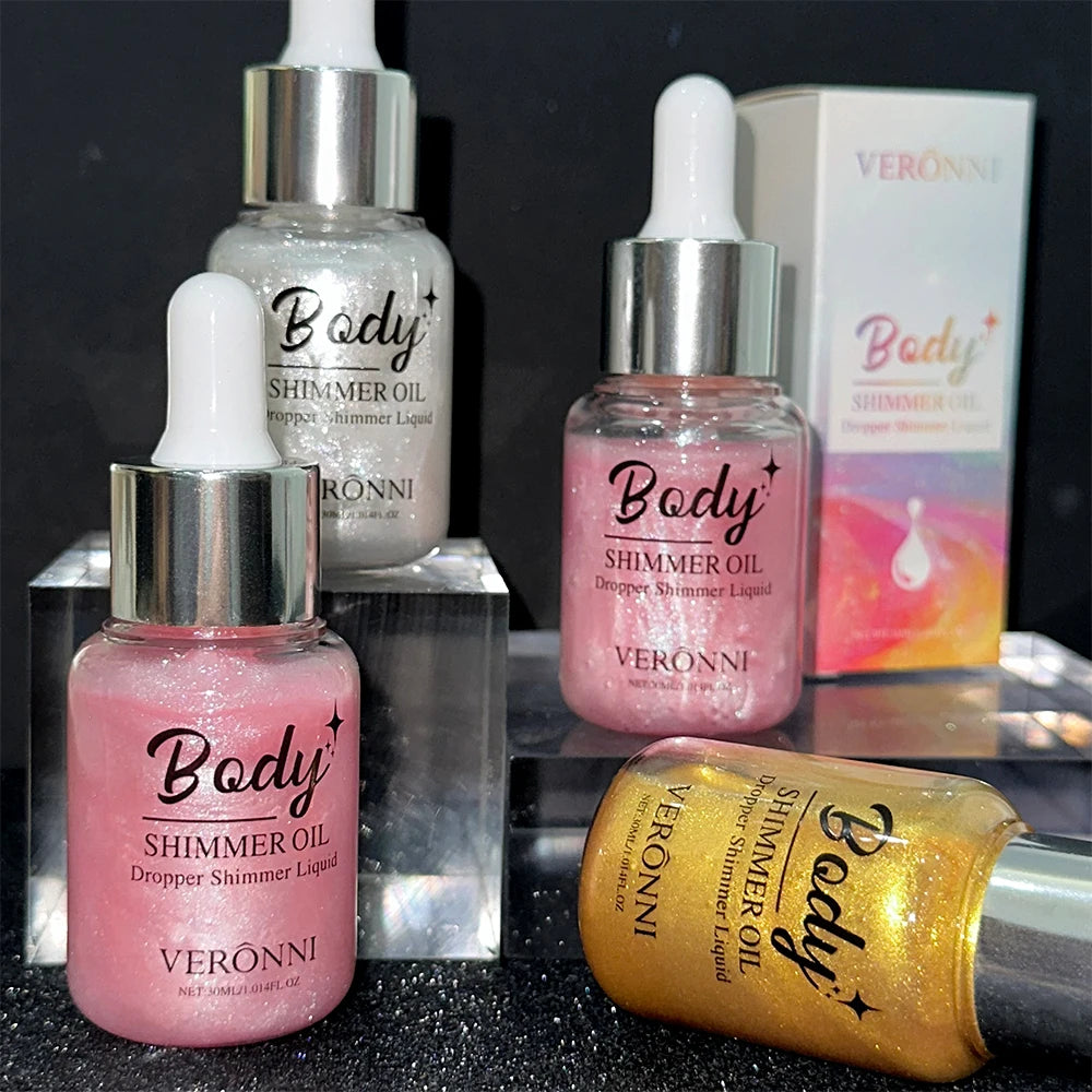 3 Colors Shimmer Liquid Highlighter Long-lasting Face Body Brightening Liquid Glitter Music Festival Party Makeup Accessories - AliExpress 66