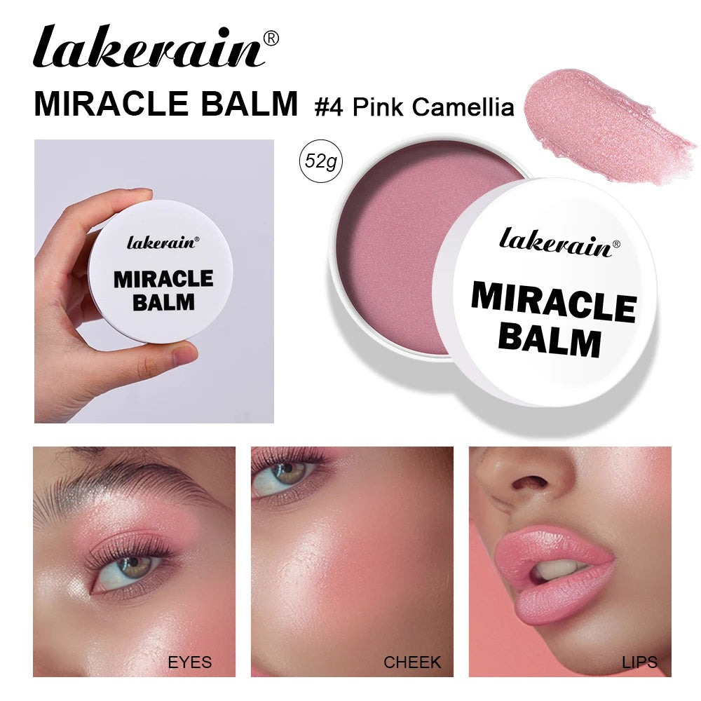 3 In 1 Solid Pearl Blush Cream Monochrome Woman Blush Paste Cheek Ulti-purpose For Eyes Lips Makeup Blush Stick Korean Cosmetics - AliExpress 66