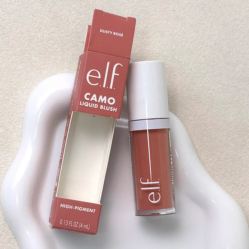 ELF Flawless Finish Foundation Long Wear Medium Full Coverage Liquid Lip Stain Tint Hydrating Blush Stick Dewy Natural Radiant - AliExpress 66