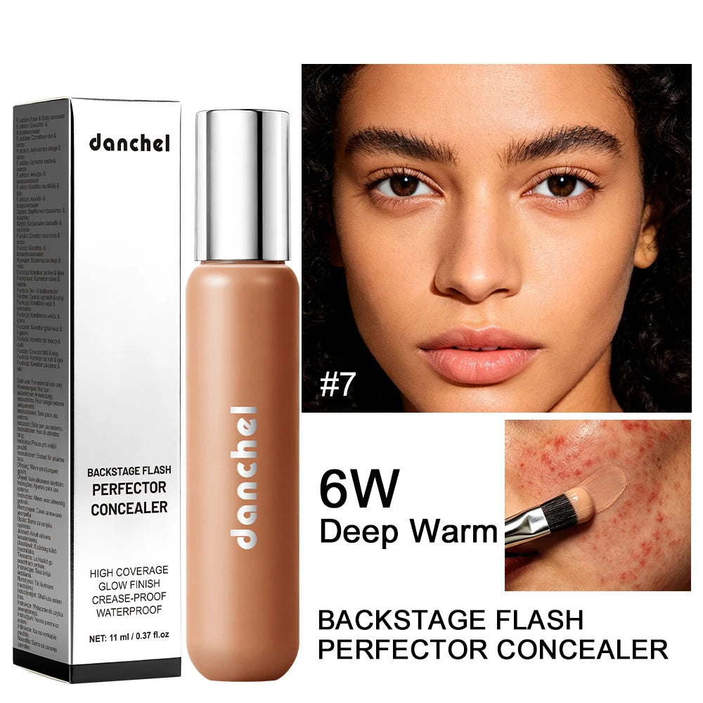 Perfector Concealer 8 Shade Full Coverage Concealer Liquid Foundation Makeup High Coverage Base Makeup Cushion Foundation Cream - AliExpress 66