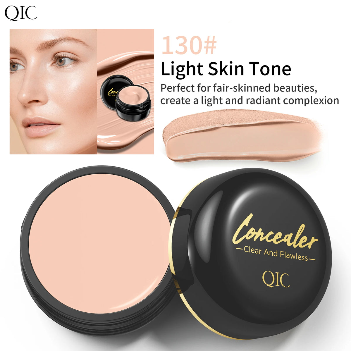 Waterproof Sweatproof Concealer Covers Dark Circles,Blemishes,Tattoos & Scars,Long Lasting Smudge Resistant - AliExpress 66