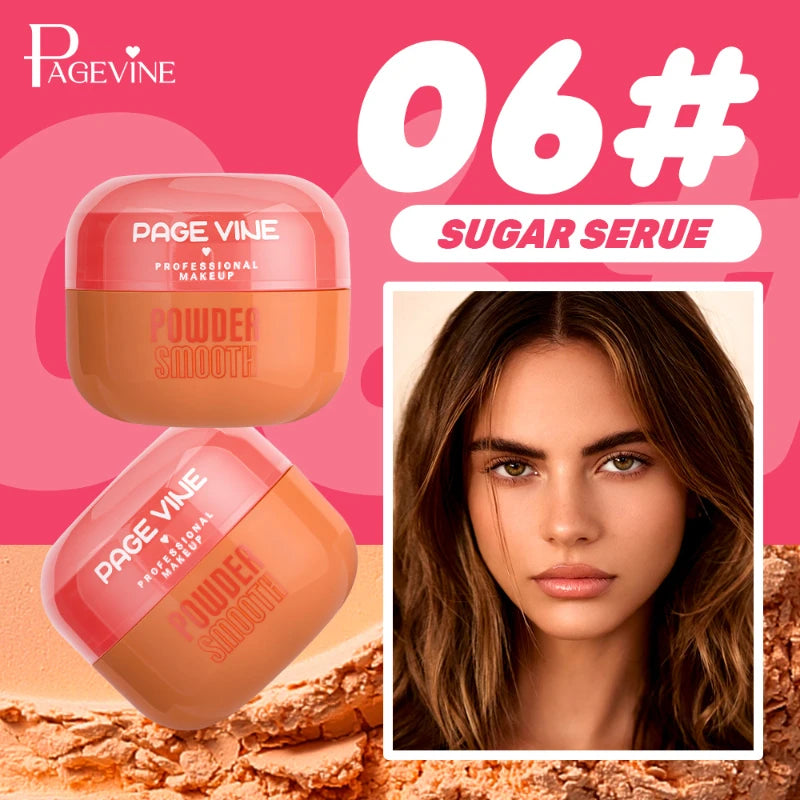 Page Vine Matte Setting Powder Natural And Long-lasting Oil Control Soft Matte Texture 6 Shades Blusher Face Makeup - AliExpress 66