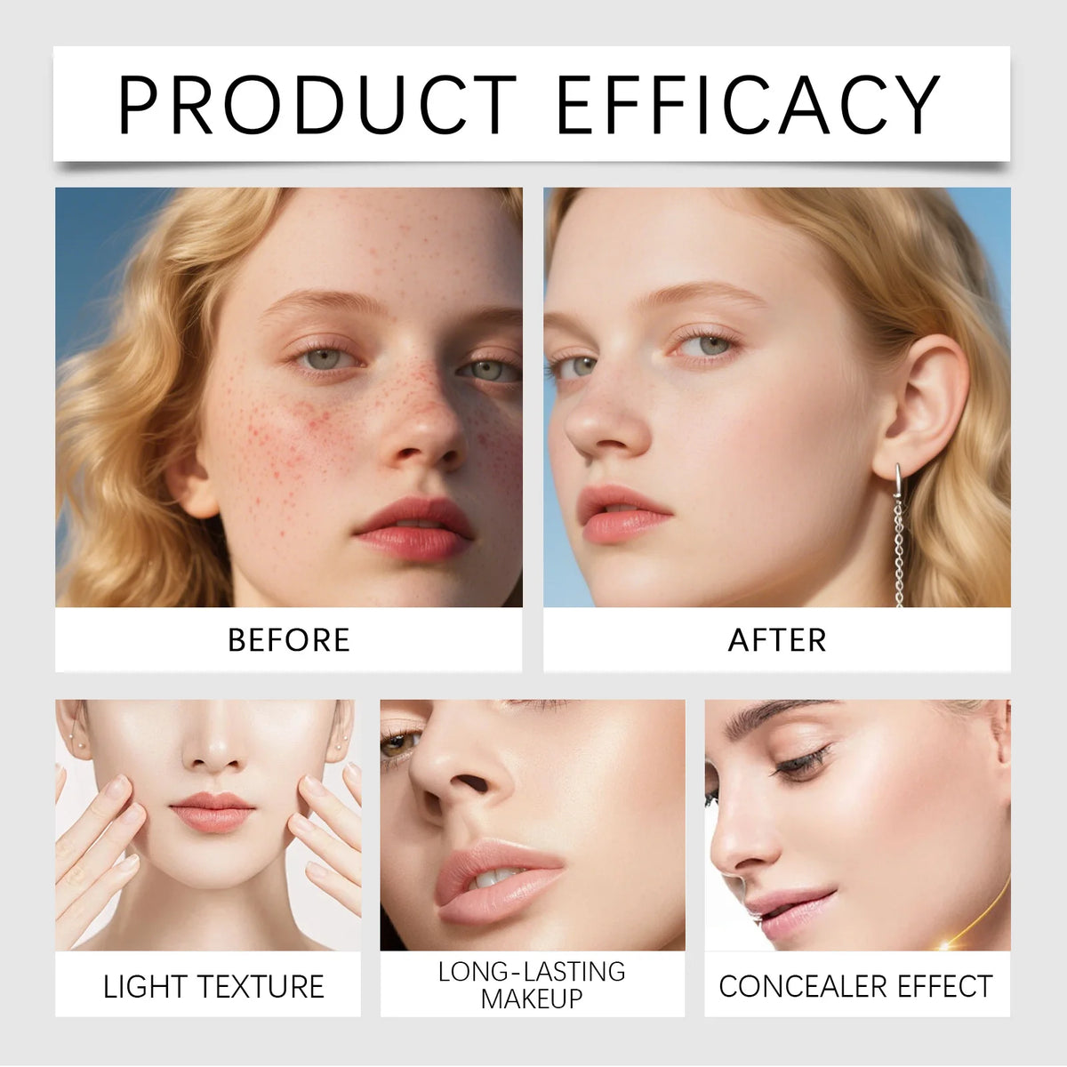 Ivory White Two In One Color Changing Foundation Make-Up Stick Light&Thin Skin CareMatte Natural Makeup Foundation Make-Up Stick - AliExpress 66