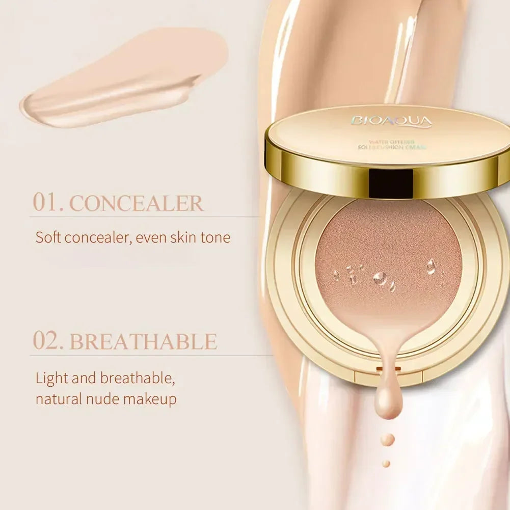 Waterproof Matte Air Cushion Poreless BB£¦CC Cream High Coverage Oil-control Soft Face Makeup Foundation Base Cosmetics - AliExpress 66