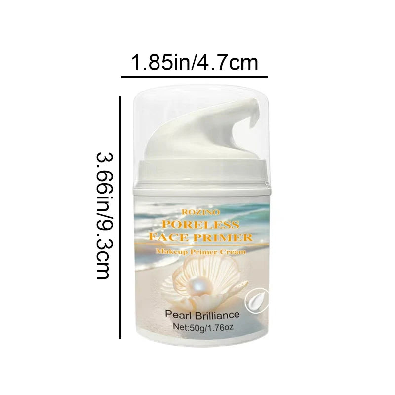 Rozino Pore-hiding & Mild Oil-control Primer, Perfectly Illuminating, Long-lasting Oil Control Without Greasiness, Create Makeup