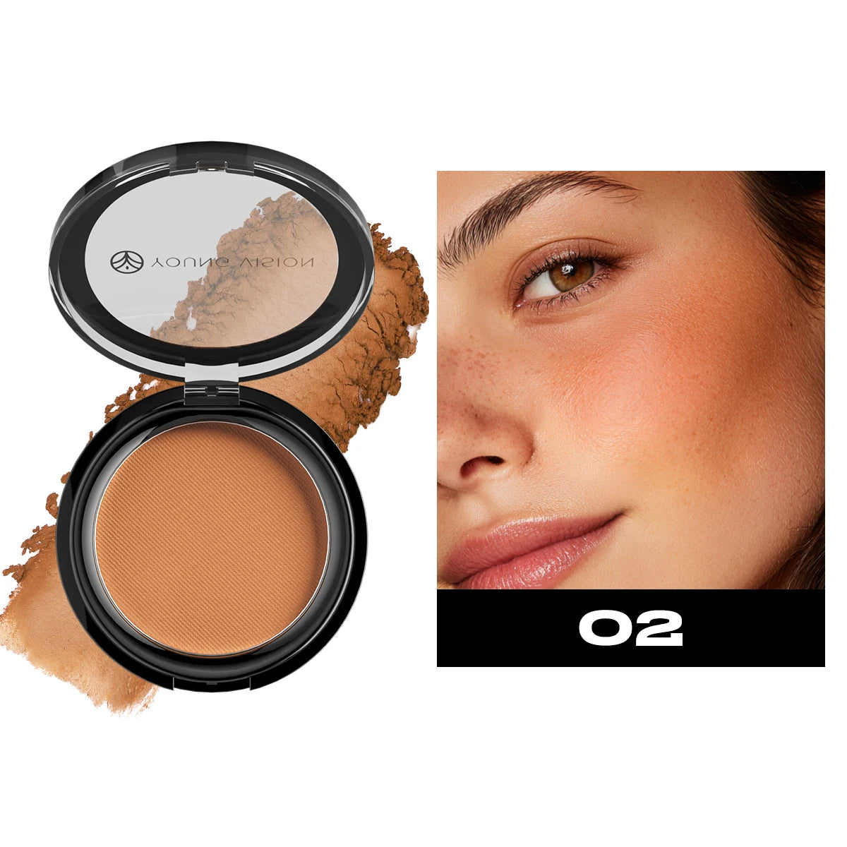 Woman makeup 6-Color Matte Bronze Powder Velvety Smooth Natural Setting Powder Makeup - AliExpress 66