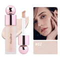Cream Concealer Full Coverage Foundation Cream For Dark Skin Oil-Control Korean Moisturizing Foundation Lasting Base Makeup