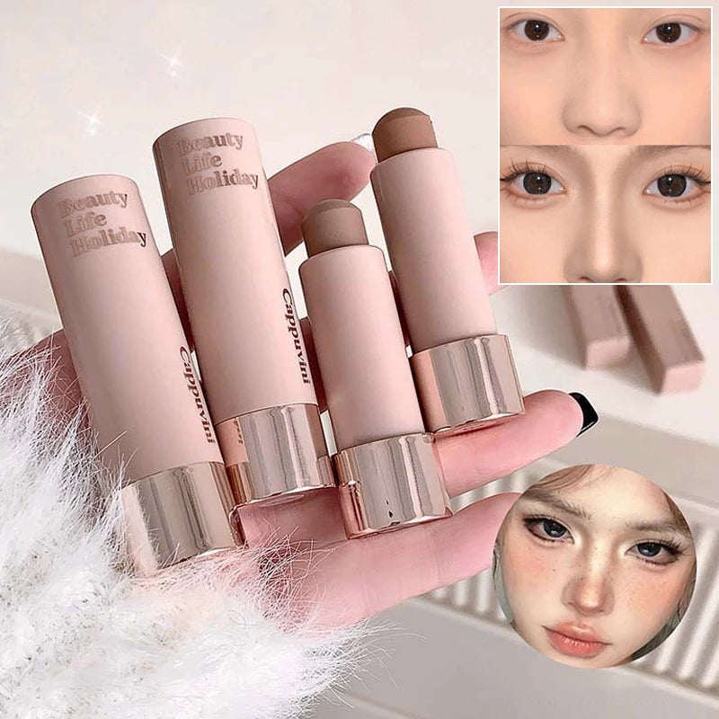 Moisturizing Silky Three-dimensional Contour Stick Lasting Natural Matte Single Color Suitable for Nose Shadow Makeup Contour