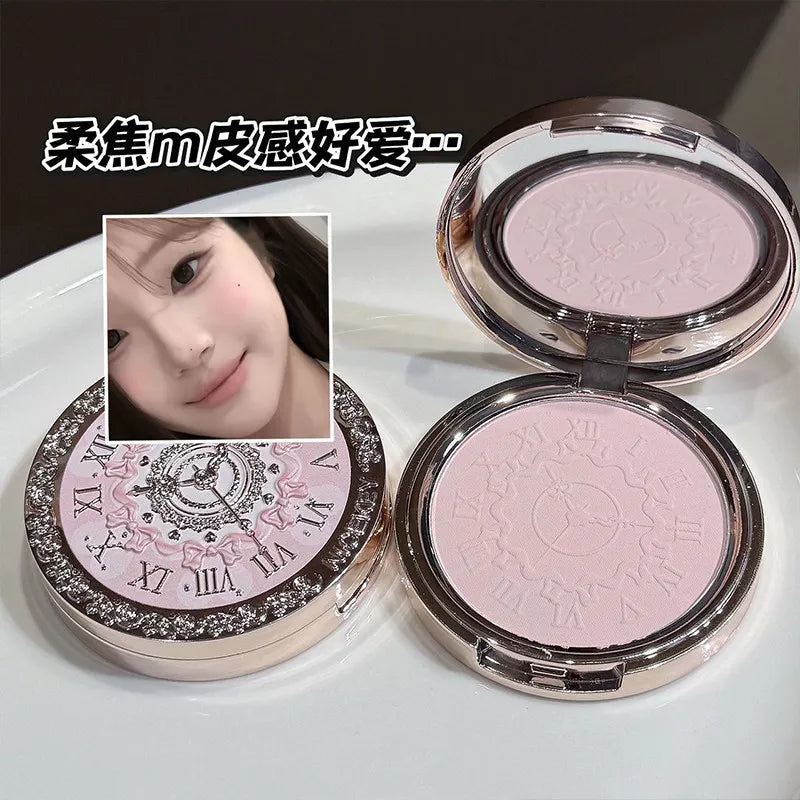 Matte Finishing Powder Face Brightening & 3D Contour,Natural Water-Glow,Oil-Control Long-Wear Pressed Powder Makeup - AliExpress 66