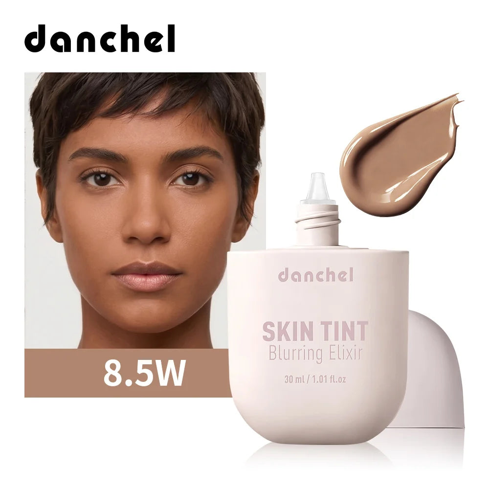 Skin Tint Blurring Elixir Even Skin Tone 12h Long-lasting Natural Finish Hide Pores Fine Lines Lightweight Breathable Skin Tint