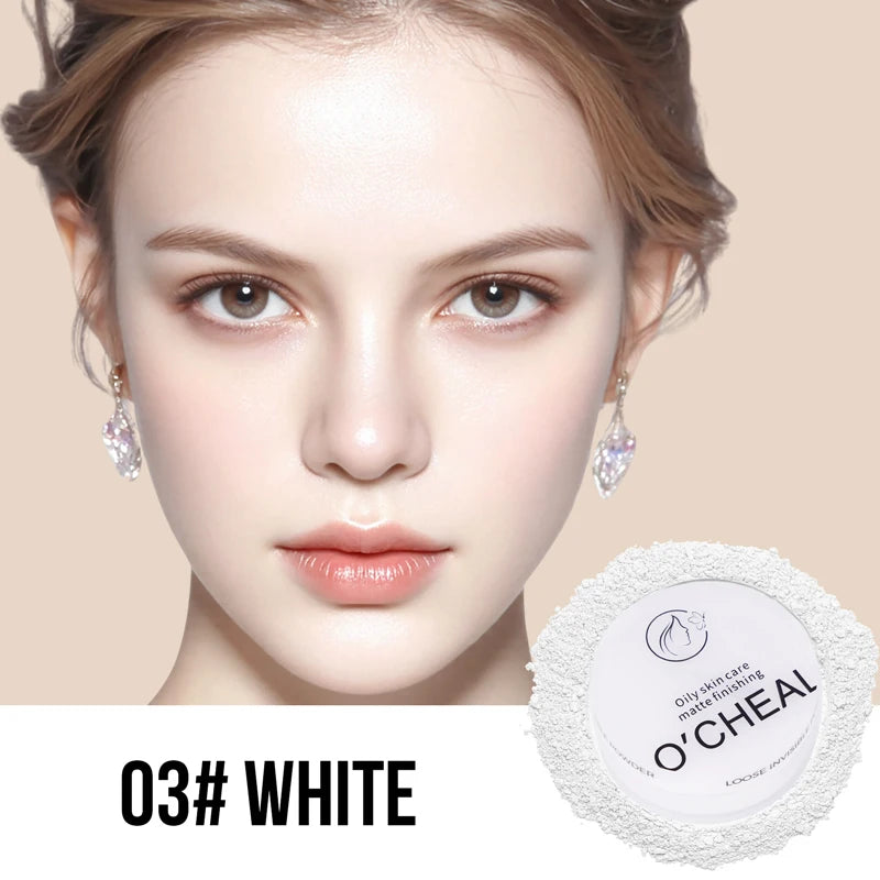 O'CHEAL Loose Invisible Powder Oil Control Waterproof Soft-focus Skin Smoothing Lightweight luminous Long-lasting Powder Makeup - AliExpress 66