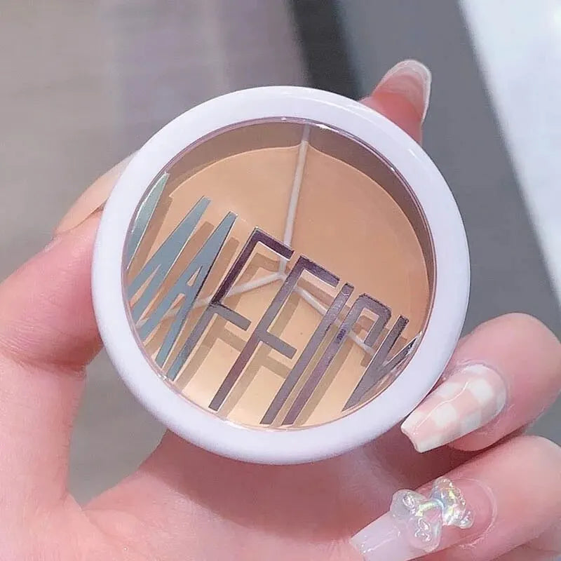 3-Color Concealer Palette Professionally Covers Dark Circles Around Eyes and Face - AliExpress 66