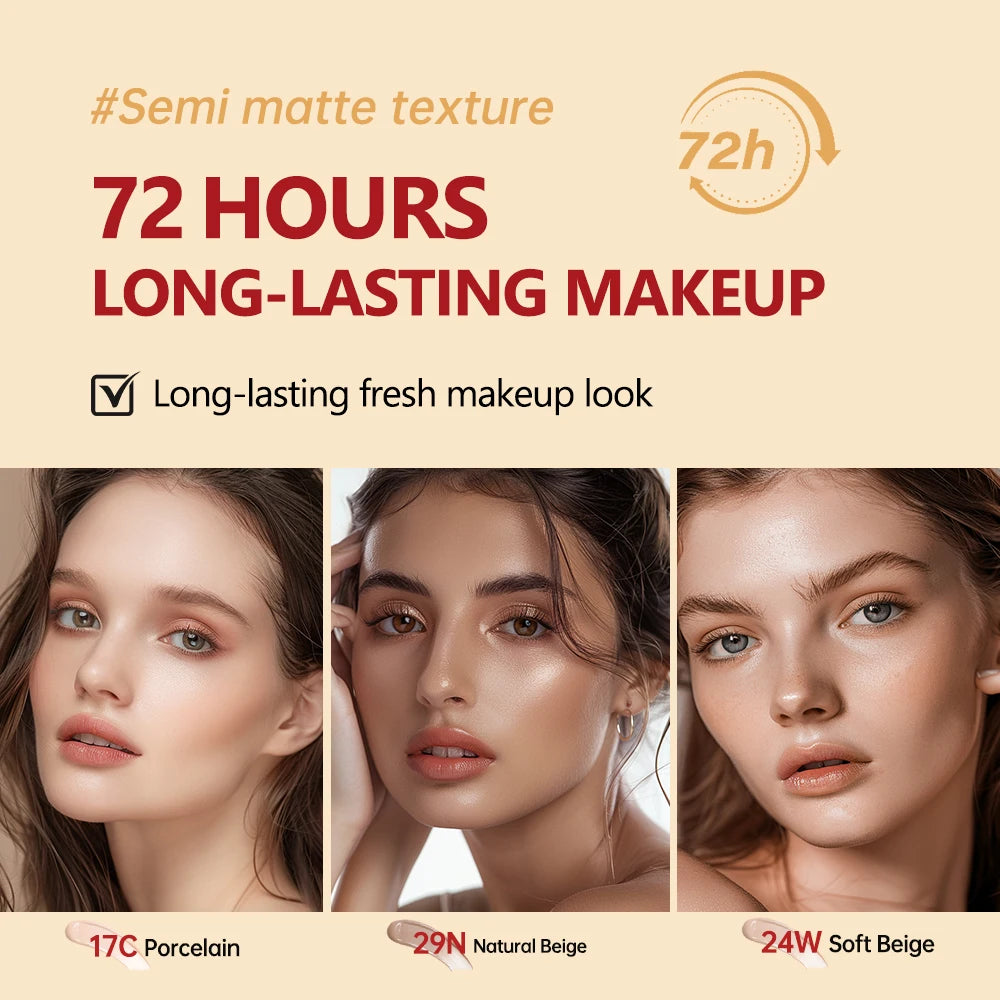 Lakerain Cushion Foundation Semi-Matte 72-Hour Wear