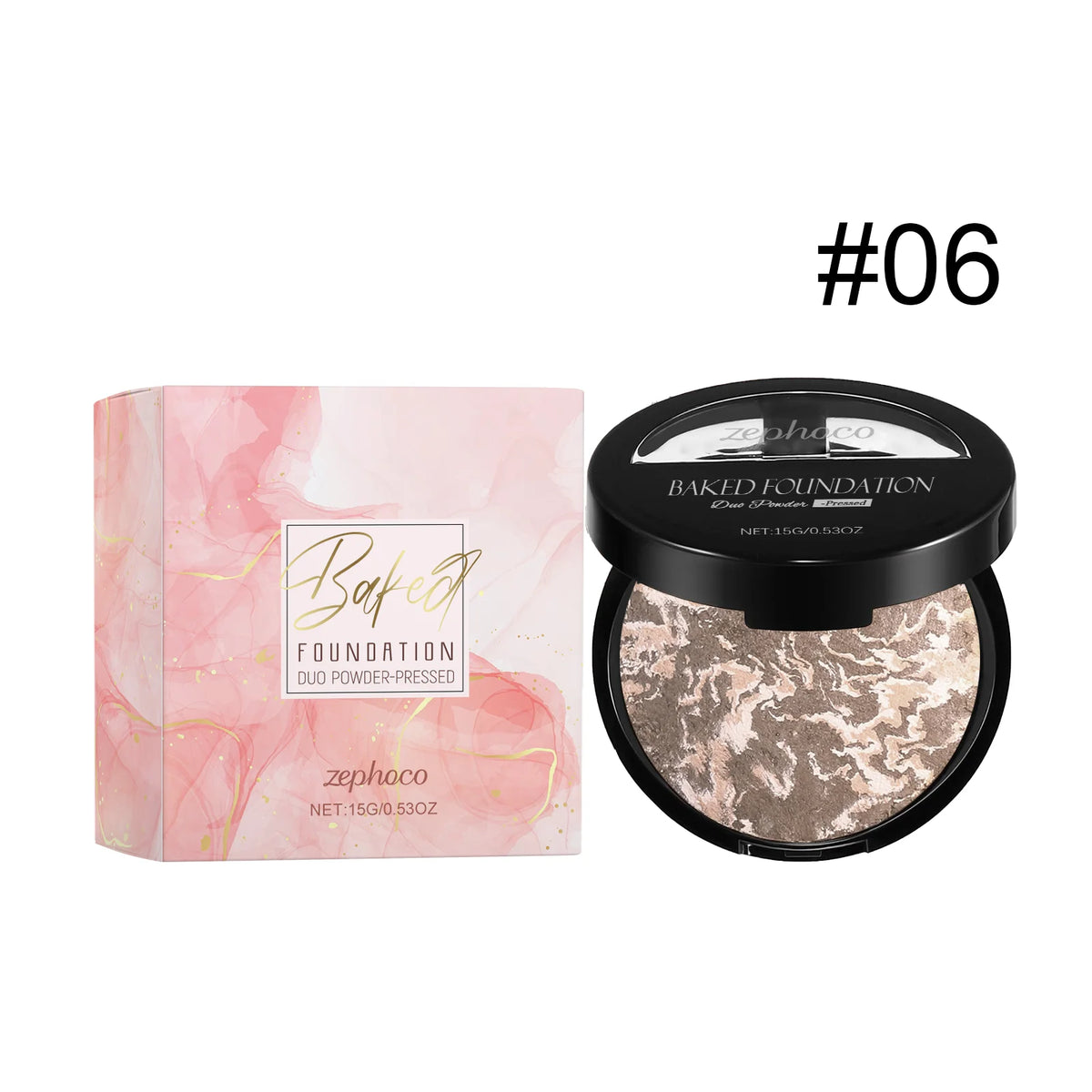 Matte Powder Foundation Natural Finish Baked Brighten Color Correct Long Lasting Oil Control Translucent Setting Powder Makeup - AliExpress 66