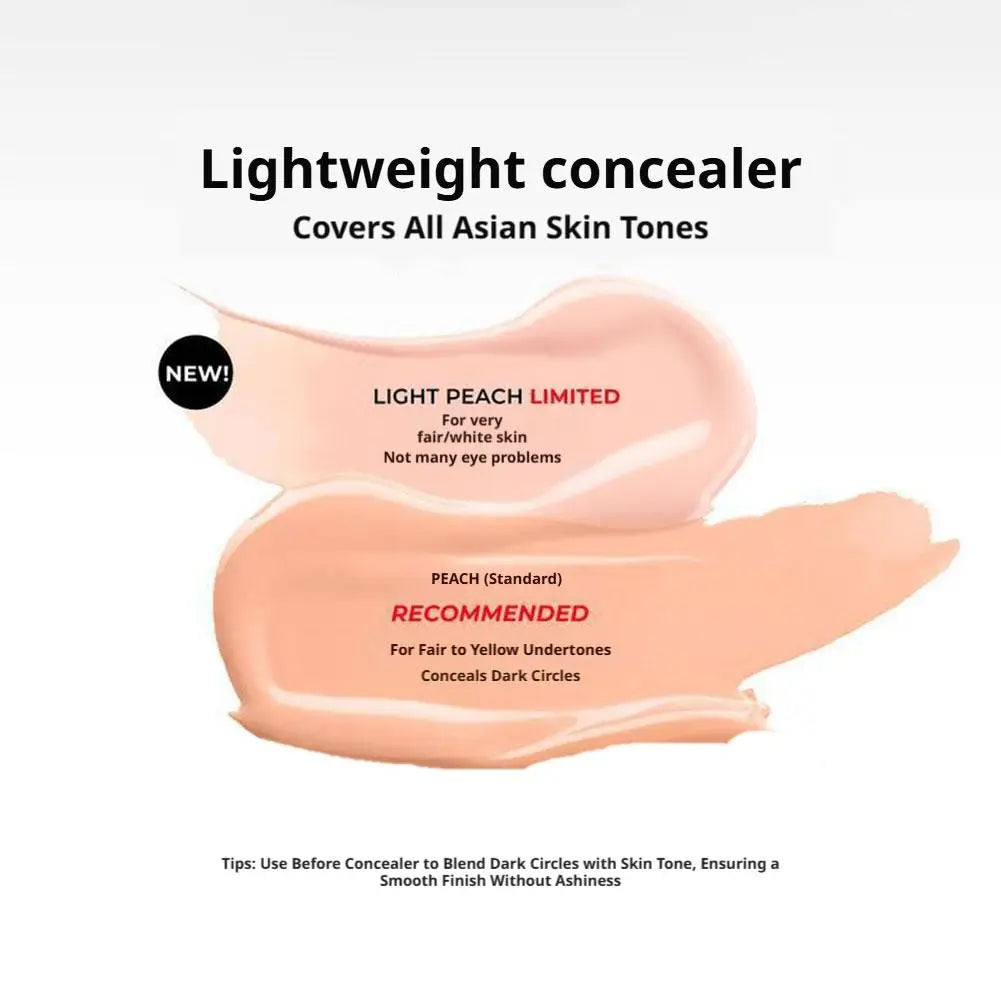 Lightweight Liquid Concealer Full Coverage Cover Spots Acne Marks Dark Circles Brighten Skin Tone Long Lasting Natural Makeup - AliExpress 66