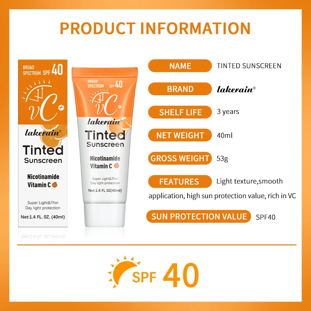 SPF 50 Tinted Sunscreen Foundation 50g