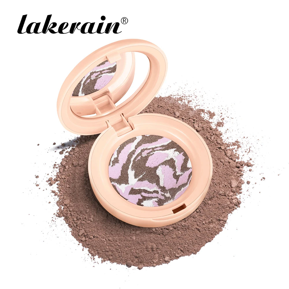 Matte Baked Color Correcting Foundation Bronzer Pressed Powder Compact Long Lasting Oil Control Loose Setting Powder Foundation - AliExpress 66