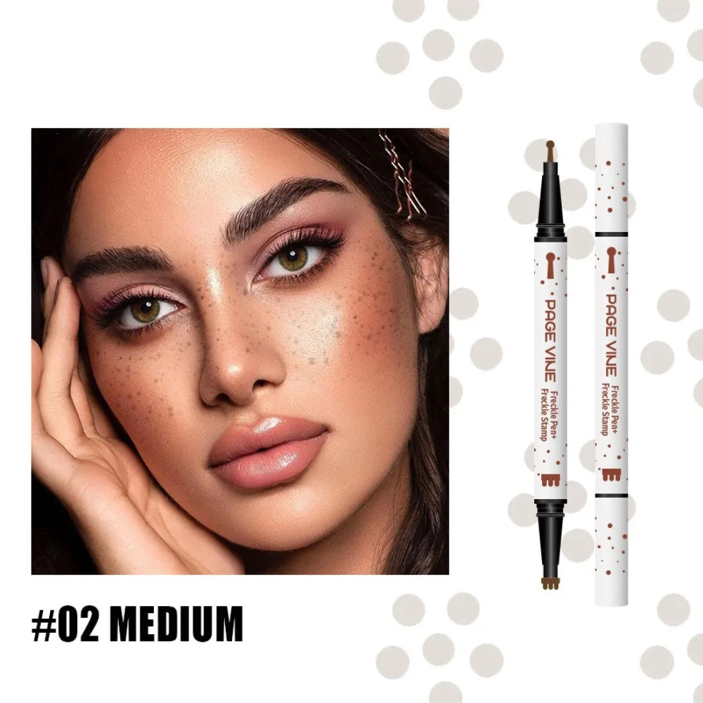 Dot Waterproof Fake Freckles Pen Lifelike Long Lasting Spot Pen Quick-Drying Makeup Tool Face - AliExpress 66