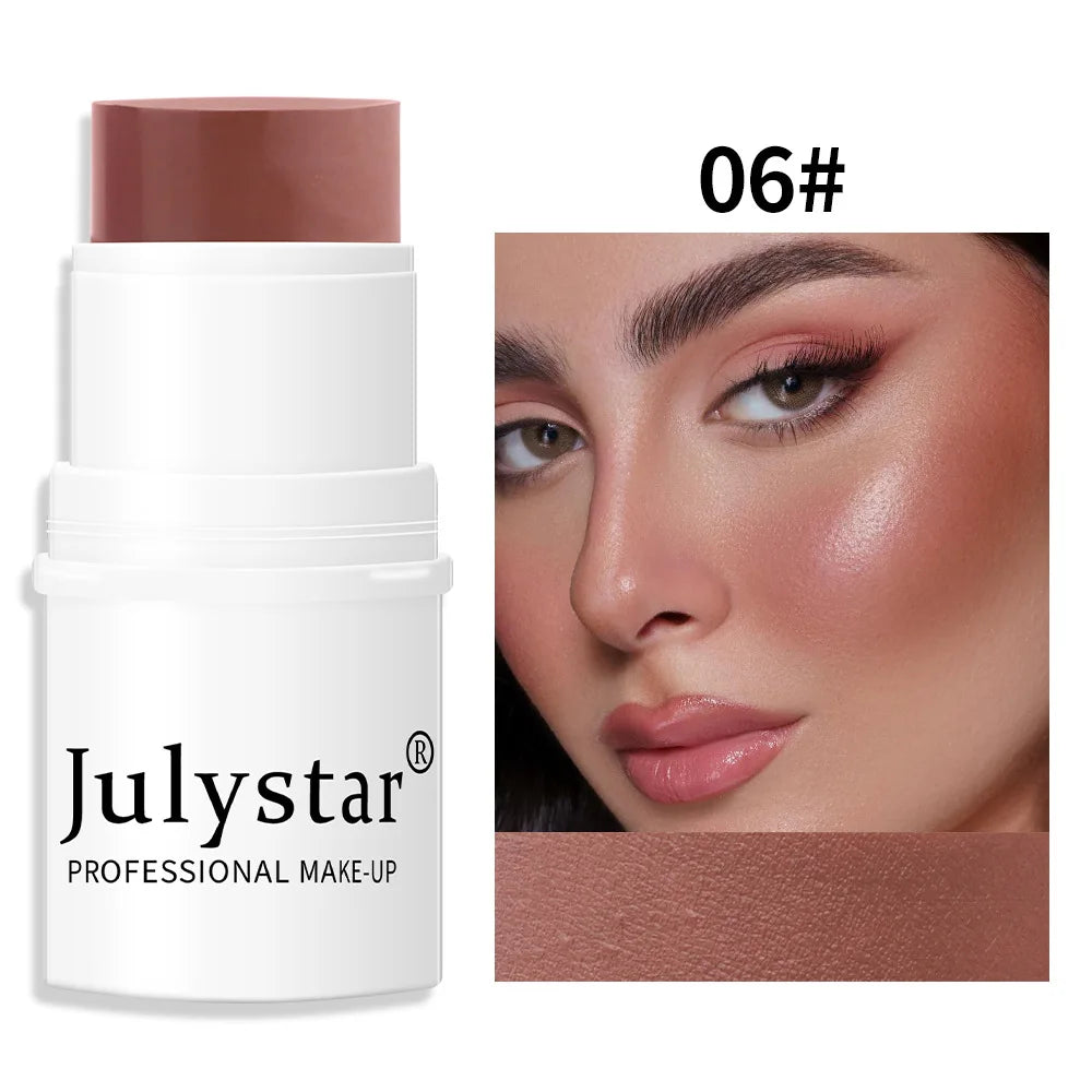 6 Colors Velvet Matte Blush Cream Cup?proof Long?lasting Non?fading Easy To Blend Face Blush Facial Makeup Cosmetics