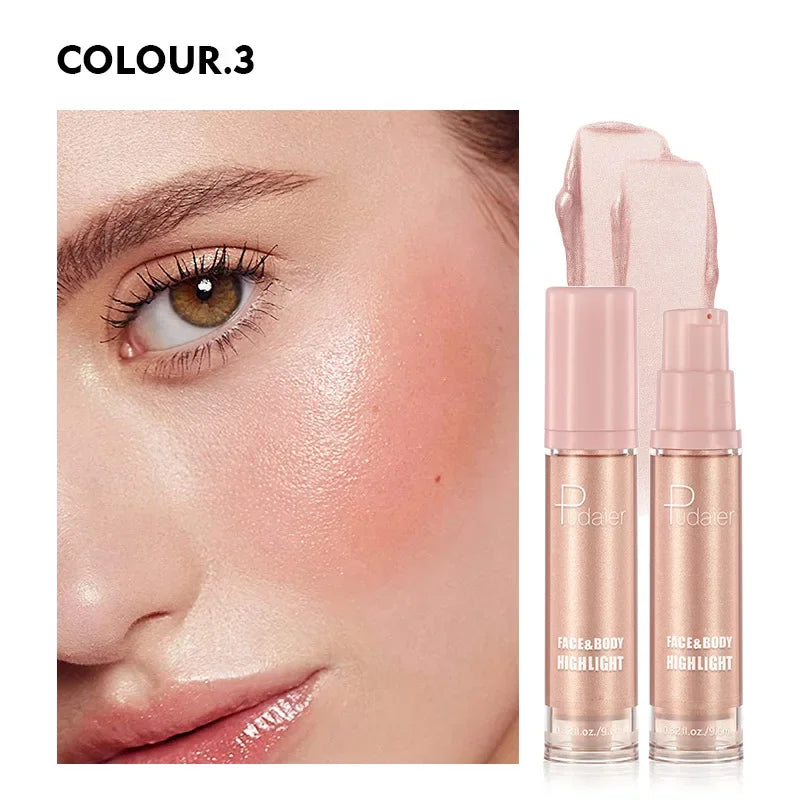 Sparking Skin Dazzling Shimmer Glitter Highlighter Eye Shadow Cream Makeup Gold Face Contour Bronzer Brighten Body High Light - AliExpress 66