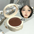 Monochrome Red Blush Cream Face Mineral Pigment Peach Nude Pink Matte Natural Mud Blusher Brighten Lasting Cheek Rouge Cosmetic - AliExpress 66