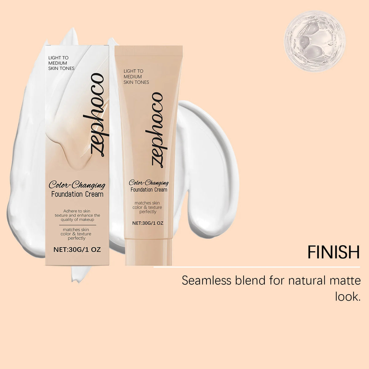 Concealer Color Change Foundation Waterproof Covering Acne Scars Even Skin Tone Full Coverage Concealer Foundation Cream Makeup - AliExpress 66