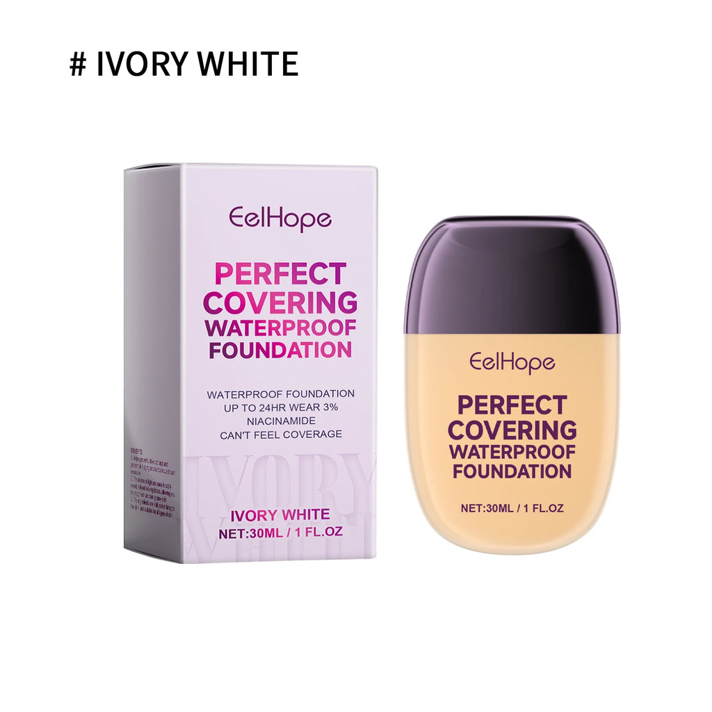 Perfect Covering Waterproof Oil Resistant Foundation Long Lasting Moisturizing Lightweight Breathable Face Makeup Concealer - AliExpress 66