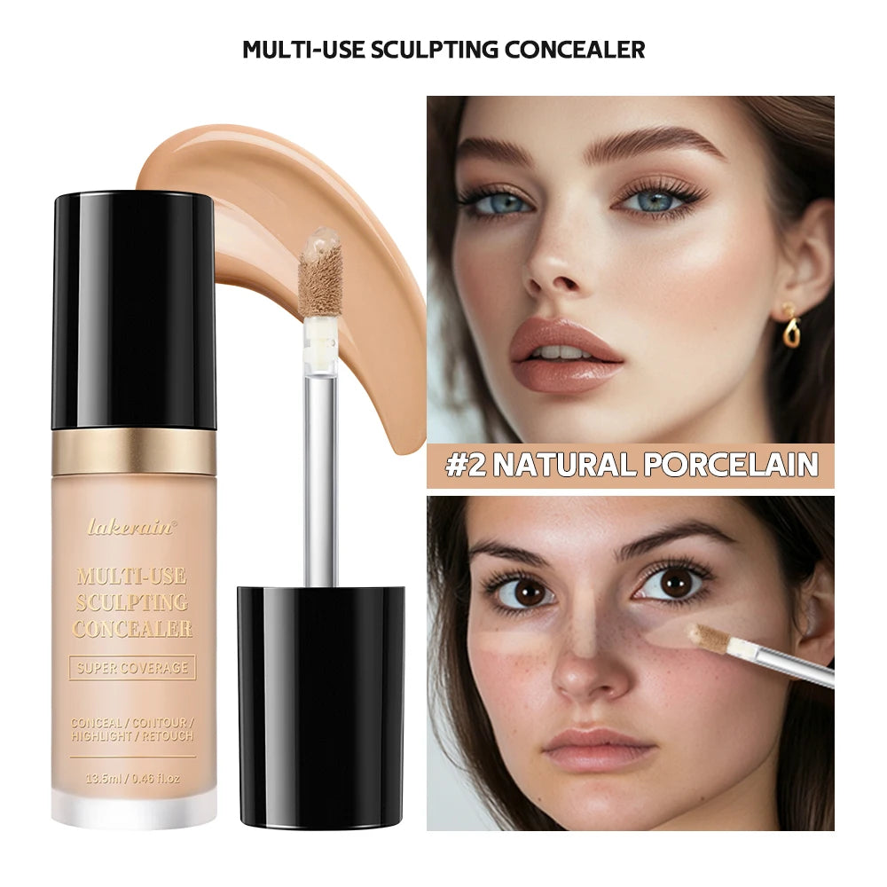 Super Coverage Concealer Multi-Use Cream Oil Free Highlight Covers Dark Circles Long-lasting Natural Matte Finish Long Wear Make - AliExpress 66
