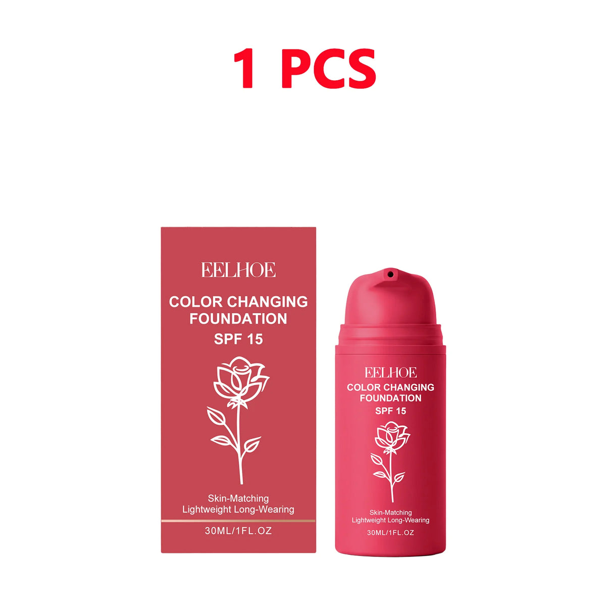 Korean Color Changing Foundation for Mature Skin SPF 15 Hydrating Liquid Concealer for Fine Lines & Wrinkles Dewy Natural Finish - AliExpress 66