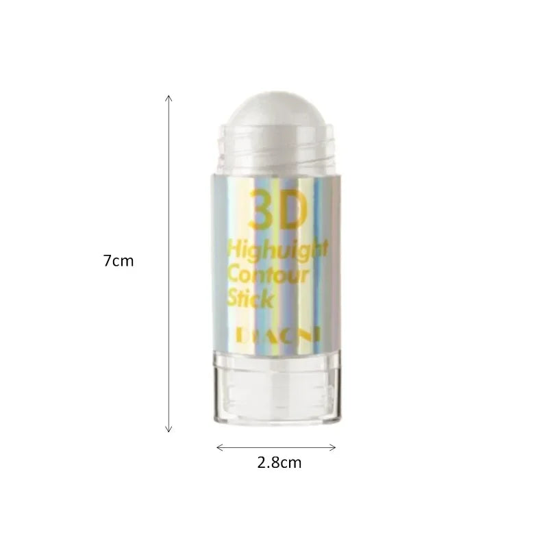 6 Colors 3D Face Brighten Highlighter Bar Cosmetic Face Contour Bronzer Shimmer Highlighter Stick Concealer Cream Makeup tool - AliExpress 66
