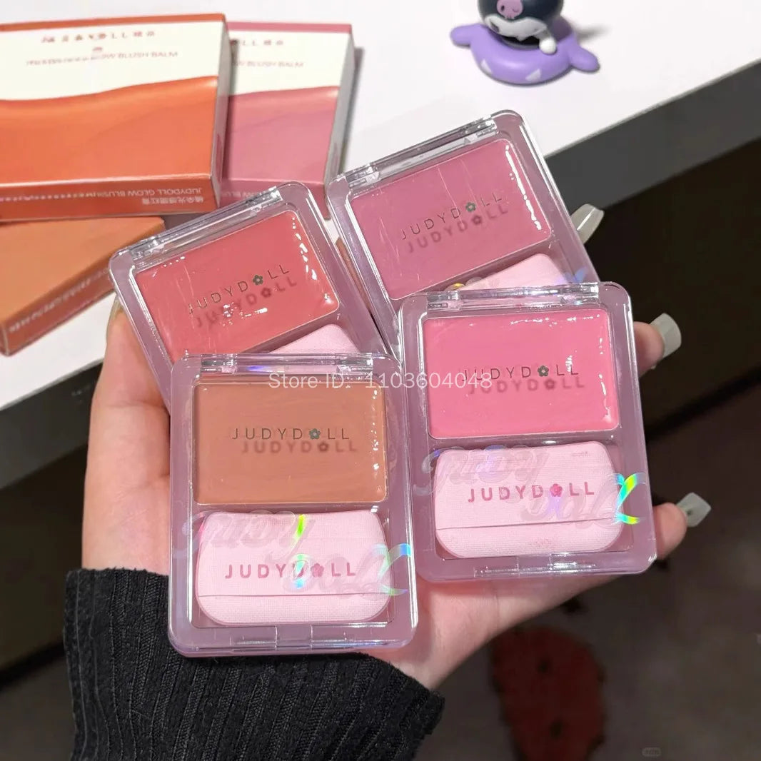 Judydoll Water Light Cream Hydrating Blush Multi Purpose Moisturizing High Light Expanding With Puff Long-lasting Face Makeup - AliExpress 66