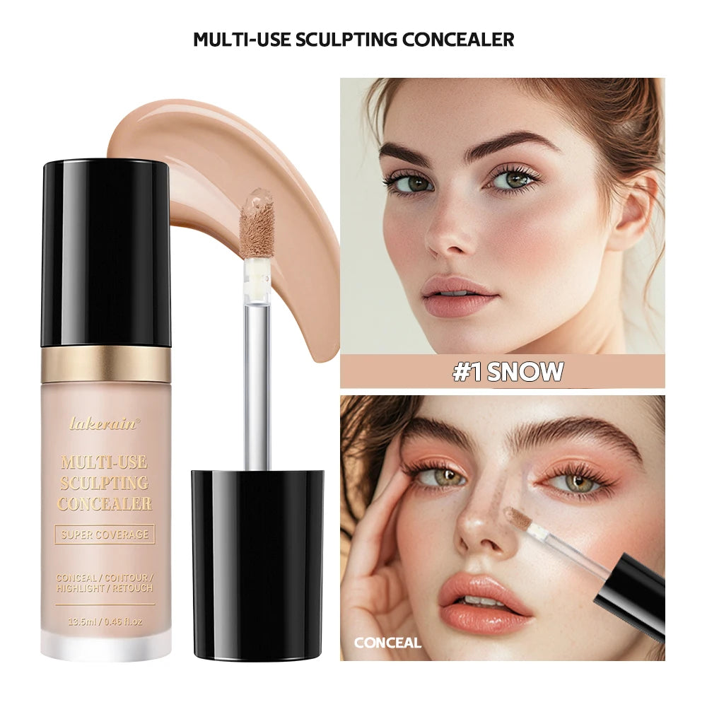Super Coverage Concealer Multi-Use Cream Oil Free Highlight Covers Dark Circles Long-lasting Natural Matte Finish Long Wear Make - AliExpress 66