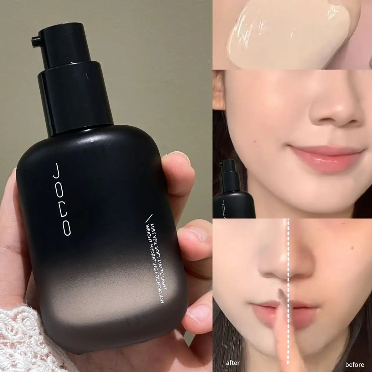 Matte Soft Focus Foundation Creamy Texture Lightweight Breathable Waterproof Oil Control Long Lasting Beginner Friendly - AliExpress 66