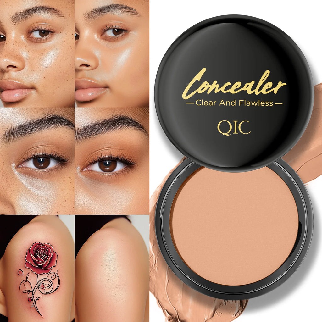 Waterproof Sweatproof Concealer Covers Dark Circles,Blemishes,Tattoos & Scars,Long Lasting Smudge Resistant - AliExpress 66