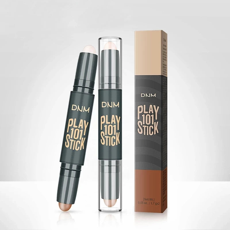 DNM Double Ended Concealer Stick Face Foundation Concealer Pen Lasting Dark Circles Corrector Contour Concealer Stick Makeup - AliExpress 66