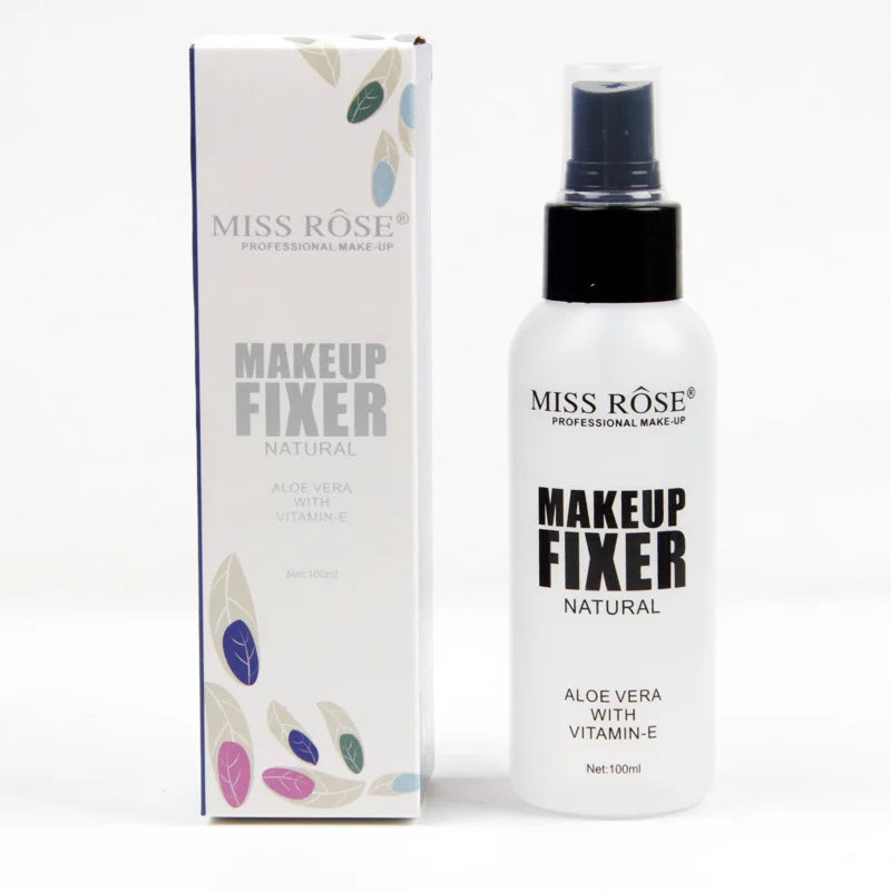 MISS ROSE 100ml Light Hydrating Setting Spray, Clear Makeup Effect, Non-cakey Non-sticky Refreshing Make Up Fixing Spray