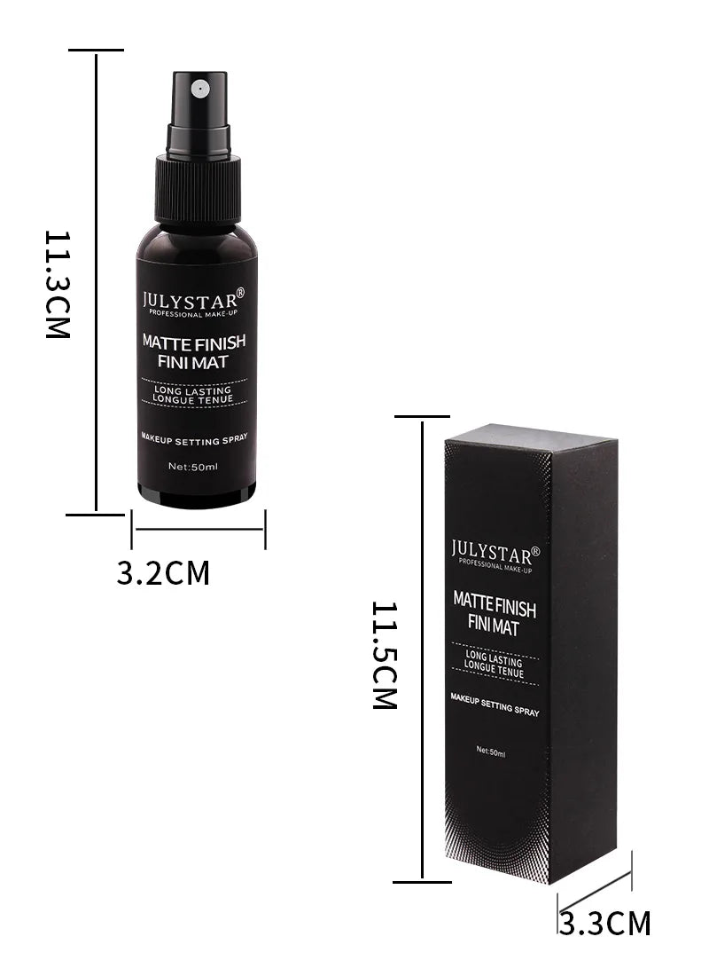 50ml Matte Setting Spray Oil?control Long?lasting Natural Makeup Fixer Hydrating Refreshing Mist Facial Makeup Cosmetics - AliExpress 66