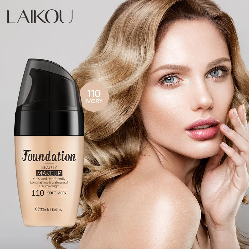 LAIKOU 30ml Waterproof Foundation Matte Concealer