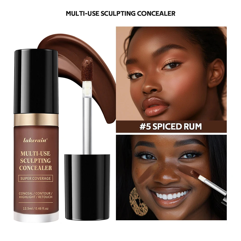 Super Coverage Concealer Multi-Use Cream Oil Free Highlight Covers Dark Circles Long-lasting Natural Matte Finish Long Wear Make - AliExpress 66