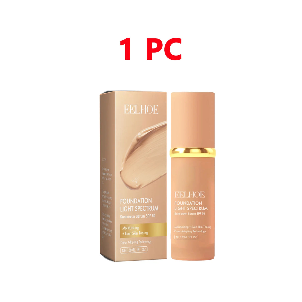 4 in 1 Color Changing Foundation Liquid with SPF 50 - Moisturizing Medium Full Coverage Concealer Daily Waterproof & Sweatproof - AliExpress 66