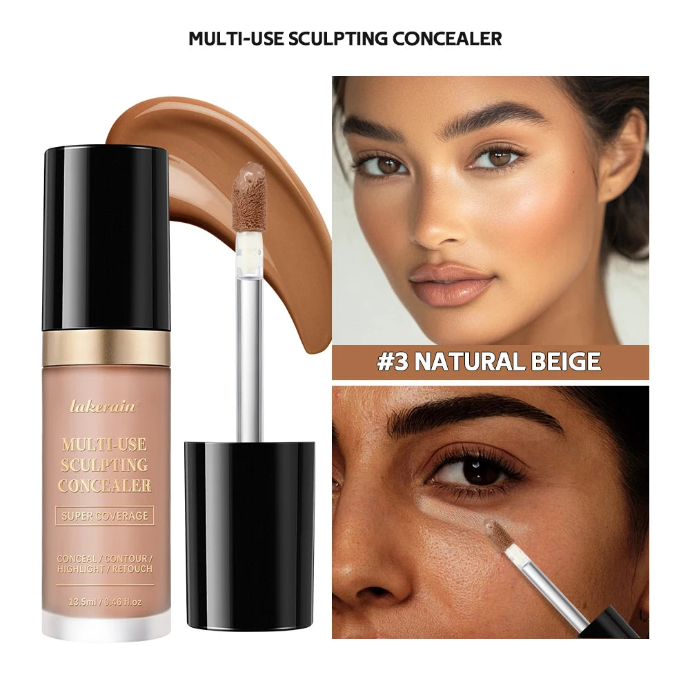 Super Coverage Concealer Multi-Use Cream Oil Free Highlight Covers Dark Circles Long-lasting Natural Matte Finish Long Wear Make - AliExpress 66