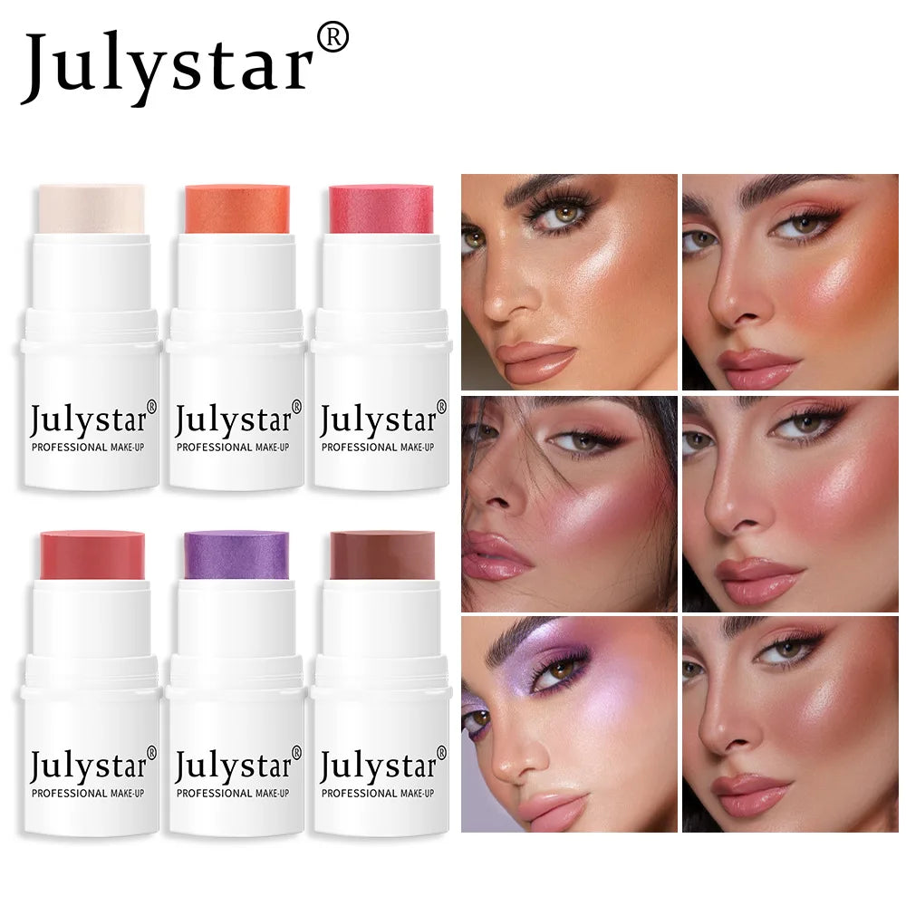 6 Colors Velvet Matte Blush Cream Cup?proof Long?lasting Non?fading Easy To Blend Face Blush Facial Makeup Cosmetics