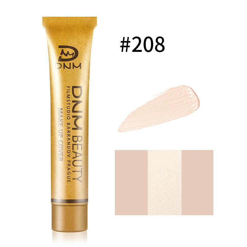 Gold Tube Full Coverage Concealer,Face High Coverage Foundation Cream For Dark Circles Tattoos Freckles Redness,Even Skin Tone - AliExpress 66