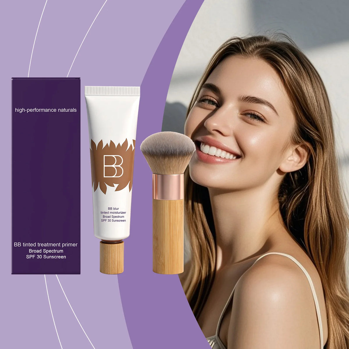 BB Cream Long Lasting Pore Tinted Moisturizer Makeup Isolation Waterproof Sweatproof Balance Oil Shine Facial Primer Foundation - AliExpress 66