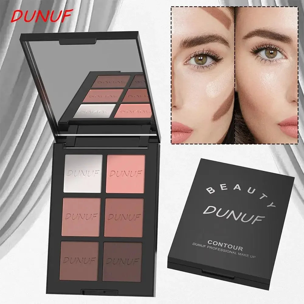 New Cream Highlighter Palette 6 Color Waterproof Face Makeup Long Lasting Blendable Non Greasy Cosmetics Contouring Professional - AliExpress 66
