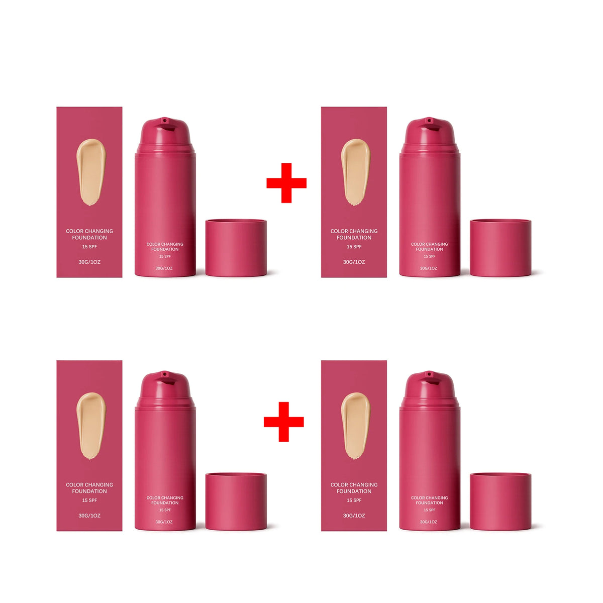 Color Changing Foundation Natural Color Spf15 Sun Protection Makeup Full Coverage Even Skin Tone Lightweight Moisturizing Makeup - AliExpress 66
